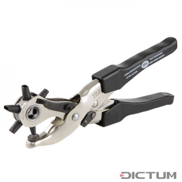 Revolving Punch Pliers with Transmission, Oval Punches