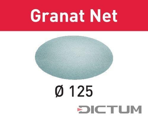 Festool Materiały ścierne z włókniny STF D125 P320 GR NET/50 Granat Net, 50 szt.