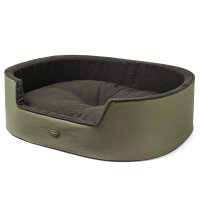 Le Chameau Dog Bed, Vert Chameau, Size S
