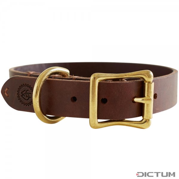 Helen Wells Hundehalsband »Classic«, chestnut, XXL