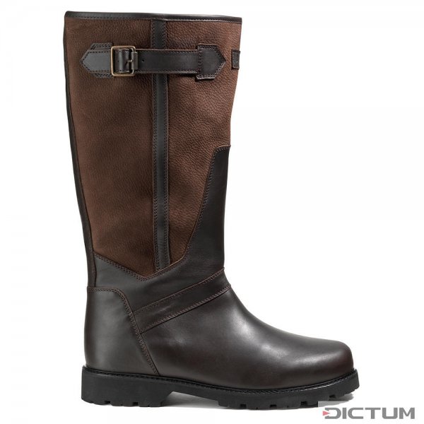 Aigle »Inverss GTX« Men's Leather Boots, Dark Brown, Size 42