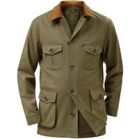 »Ernest« Men's Loden »Ernest« Men's Loden Field Jacket, Mud, Size 56