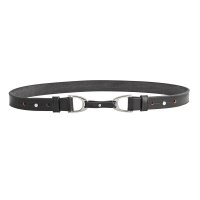 Geschirrleder-Gürtel Geschirrleder-Gürtel »Chukka«, schwarz, 80 cm
