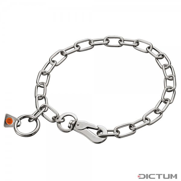 Collar de cadena Sprenger 3 mm, regulable, acero inoxidable, 75 cm