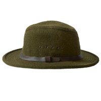 Filson Wool Packer Hat, Filson Wool Packer Hat, Forest Green, Size S