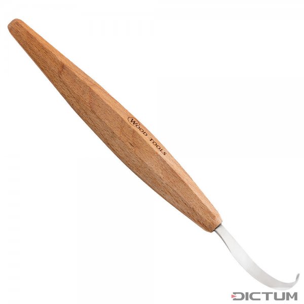Cuchillo de pelar Wood Tools »Compound Curve«, para zurdos