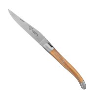 Laguiole Folding Knife, Small, Olive Wood