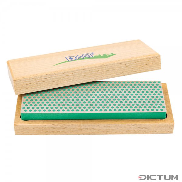DMT Whetstone 磨刀块，装在实用木盒中，宽 50 毫米，超细