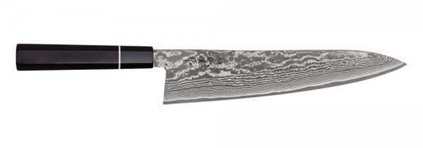 Cuchillo para pescado y carne, Shigeki Hocho »ébano«, Gyuto