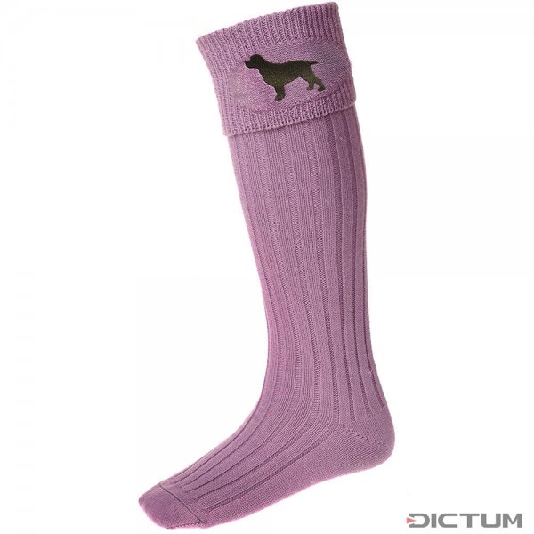 House of Cheviot »Lady Buckminster« Ladies Shooting Socks, Lilac, Size S (36-38)