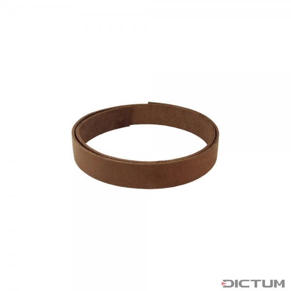 Bandes de ceinture en cuir, épaisseur 3,6-4,0 mm, couleur marron
