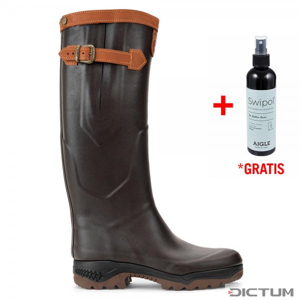 Bottes en caoutchouc Aigle » Chambord Signature «, marron, taille 39