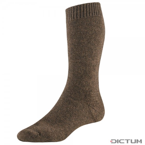 Ponožky, Merino possum, hnědé, velikost L