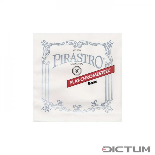 Pirastro Original Flat-Chrome Saiten, Bass, Satz, Solo