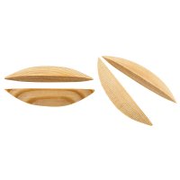 Parches Lamello Minispot Parches Lamello Minispot tamaño 2, haya natural, 100 pzs