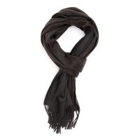 Cashmere Scarf, Cashmere Scarf, Green/Black Melange