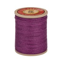 »Fil au Chinois« Waxed Linen Thread, Violet, 133 m