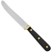 Rustic Cutlery, Ebony, Buckels Table Knife