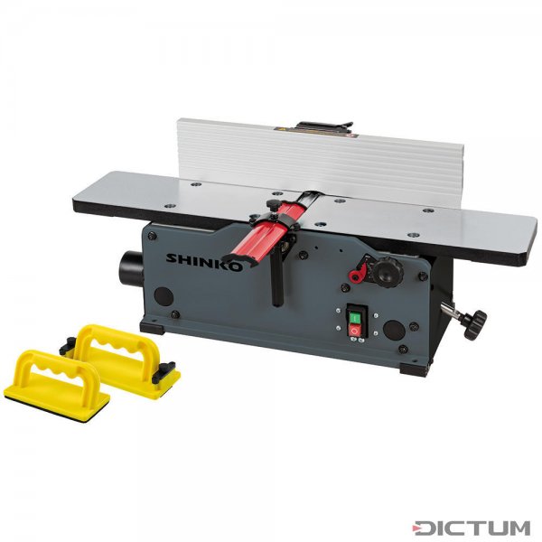 Dégauchisseuse Shinko AH150, tables en fonte d'aluminium