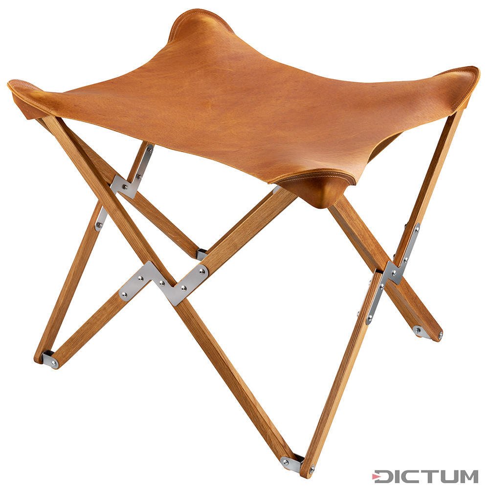 Leather folding stool shop