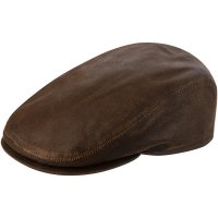 Cap, Goat Nappa, Cap, Goat Nappa, Brown/Antique, Size 56