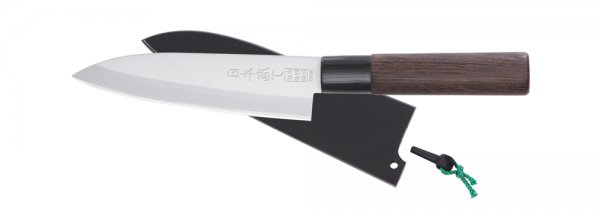 Нож для мяса и рыбы Saku Hocho, с деревянными ножнами, Gyuto