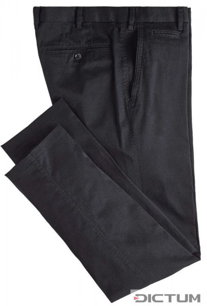 Men's Trousers, Cotton-Drill, Dark Blue, Size 56