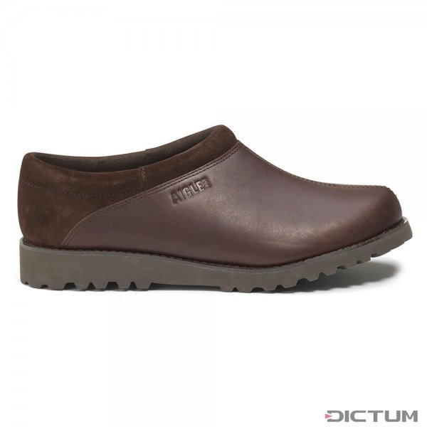 Aigle »Basilo High« Men's Leather Shoes, Dark Brown, Size 42