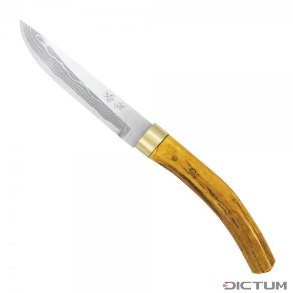 Couteau de chasse Saji, corne de cerf