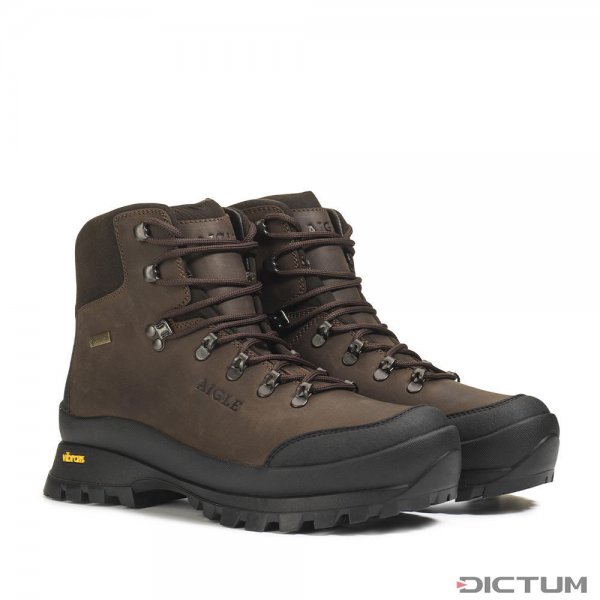 Aigle »Muntagna GTX« Men's Trekking Boots, Dark Brown, Size 43