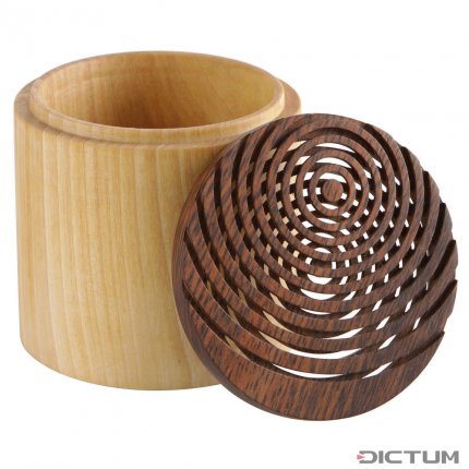 Container with Lid using Openwork Technique