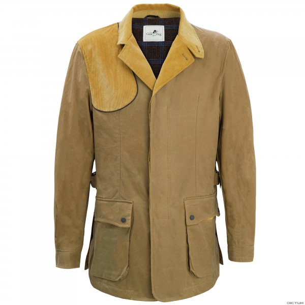 »Remo« Men's Waxed Jacket, Tan, Size 54