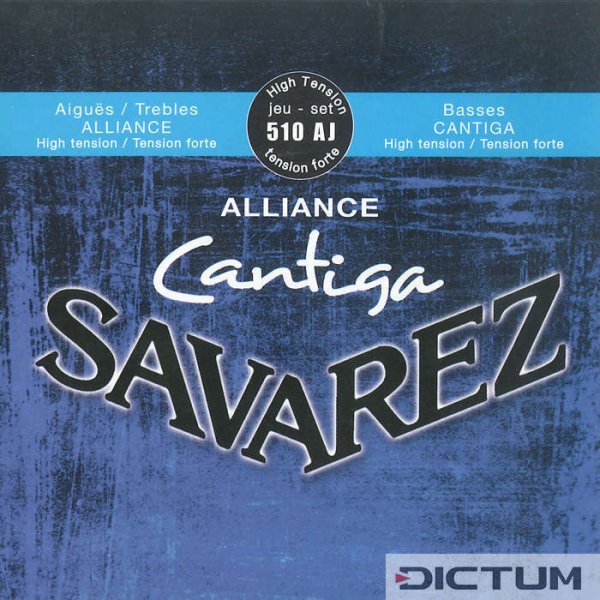 Cordes Savarez Cantiga Alliance, guitare, 510 AJ, tension forte