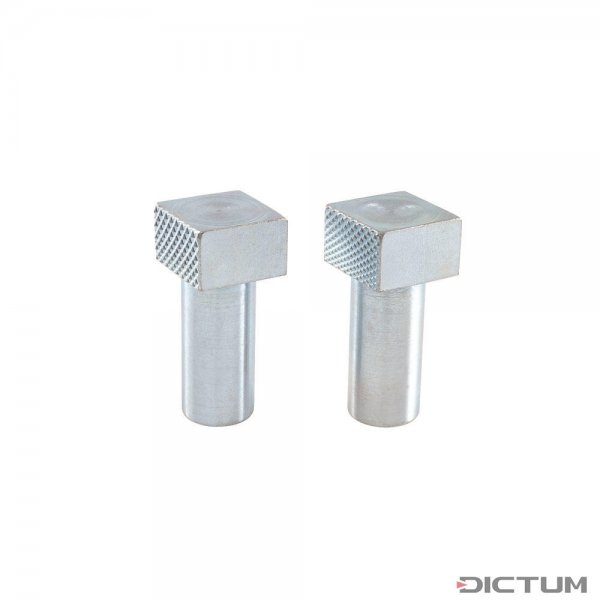 Imaki aluminiowe DICTUM Ø 19 mm, 1 para
