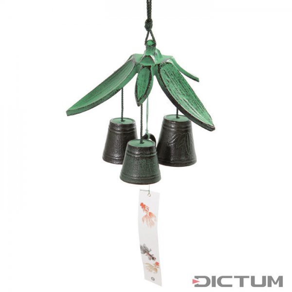 Dzwonki wietrzne Chikurin, zielone