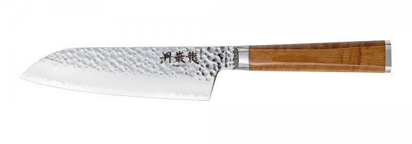 Универсальный нож Tanganryu Hocho, клен, Santoku