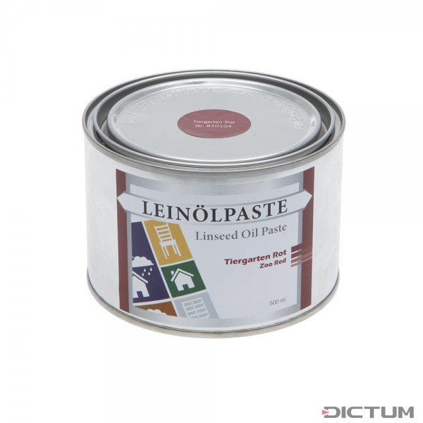 Linseed Oil Paste Zoo Red