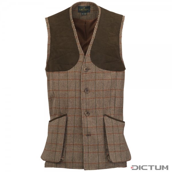 Laksen »Leith« Men’s Cavendish Tweed Shooting Vest, Size 52