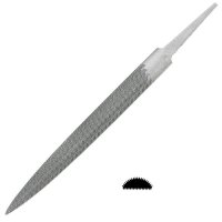 Glardon/Vallorbe半圆锉刀，切割0.5毫米的圆角。