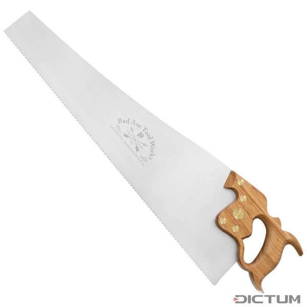 Scie égoïne Bad Axe D8, coupe transversale, taille de poignée Regular