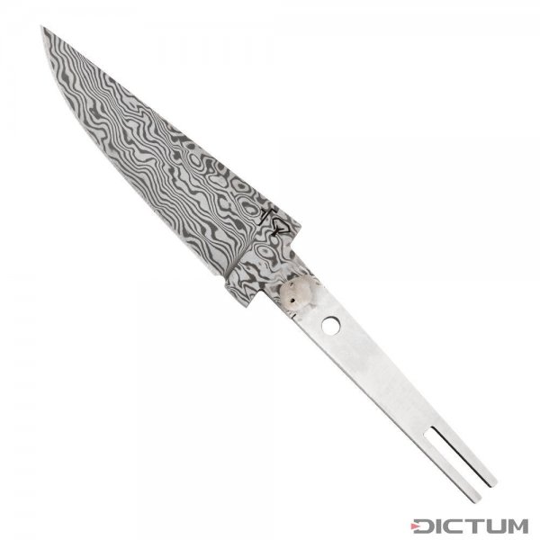Hoja de cuchillo de caza escandinavo Raffir »Jens Rahbek«, damasco, 110 capas