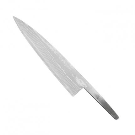 Lama grezza in Damasco, 15 strati, Gyuto 135 mm