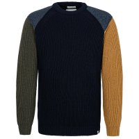 Peregrine »Thomas« Peregrine »Thomas« Men's Sweater, Navy/Olive/Wheat, Size L