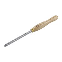 Crown »English-style« Spindle Gouge, Oiled Ash Handle, Blade Width 6 mm