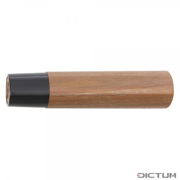 Chestnut Wood Knife Handle Thermo, Large, with Finger Groove