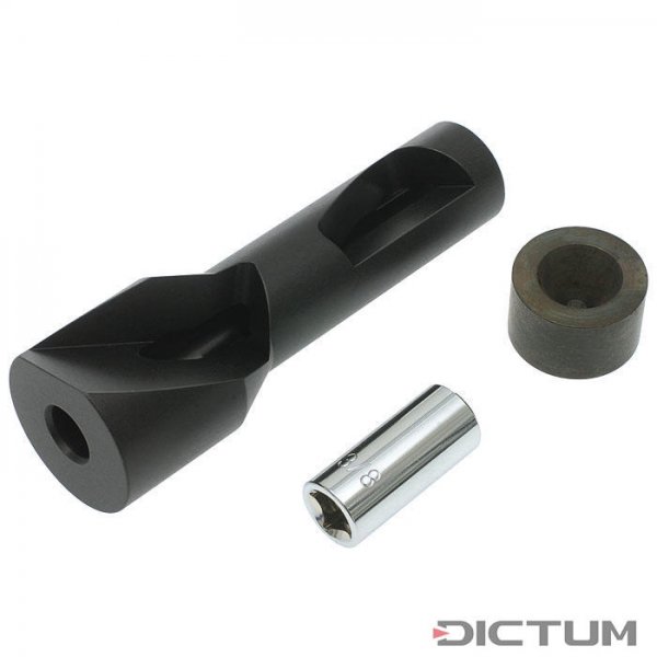Guide Bushings and Square Sockets for Veritas Dowel Rod Cutter, Ø 14.3 mm