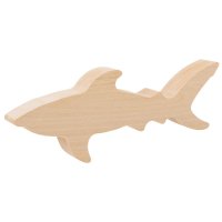 Ébauche à sculpter, bois de tilleul, » Requin «