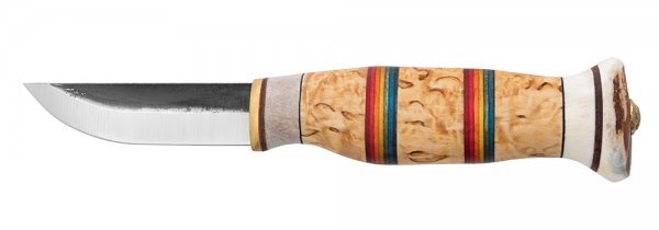 Wood Jewel Hunting and Outdoor Knife »Rainbow«