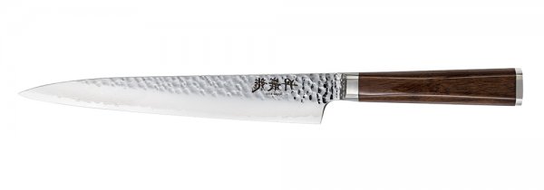 Нож для мяса и рыбы Tadafusa Hocho, грецкий орех, Sujihiki