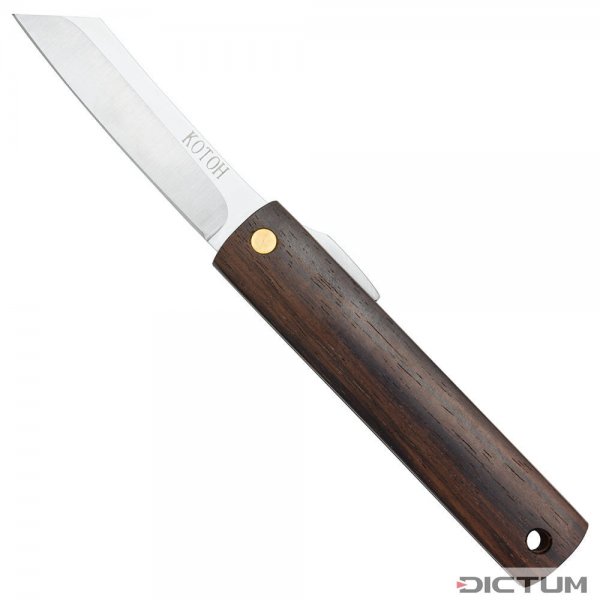 Coltello a serramanico giapponese Kotoh, ebano